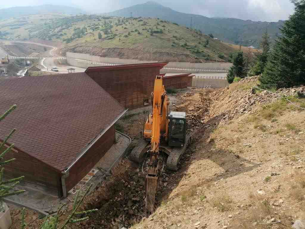 ÇAMBAŞI TESİSLERİ KIŞA HAZIRLANIYOR